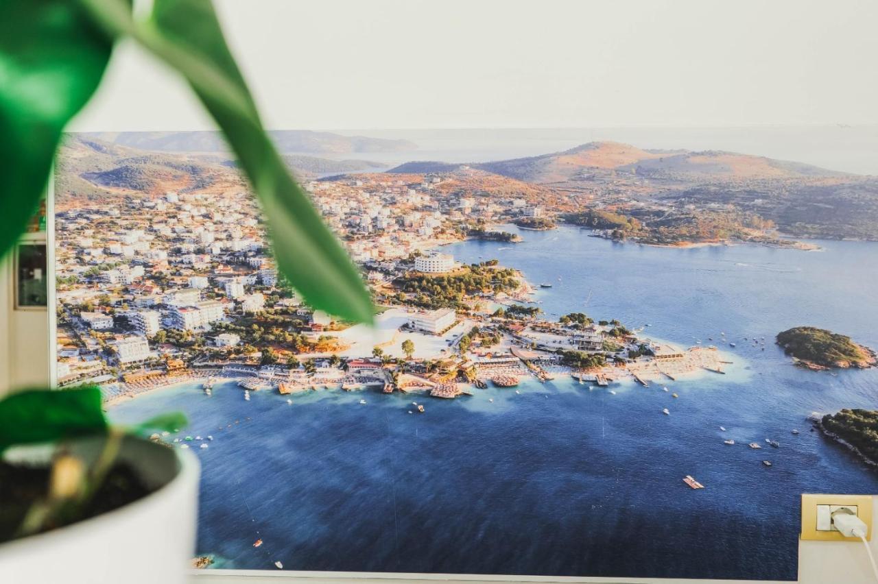 Vila Mario Aparthotel Ksamil Bagian luar foto