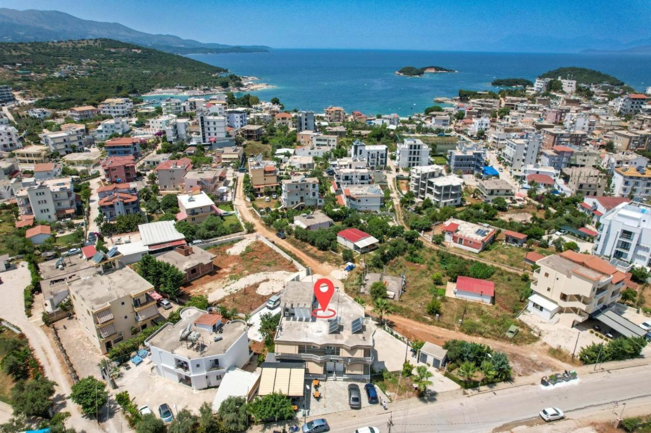 Vila Mario Aparthotel Ksamil Bagian luar foto